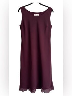 Vintage 90s Chadwick’s Sleeveless Midi Shift Dress